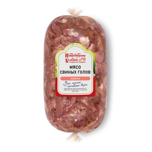 Мясо свиных голов в желе вареное Категории А