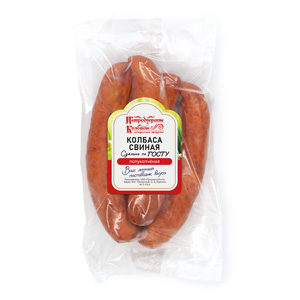 Колбаса п/к "Свиная", ГОСТ в н/о Категории В